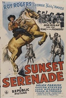 Sunset Serenade (1942) afişi