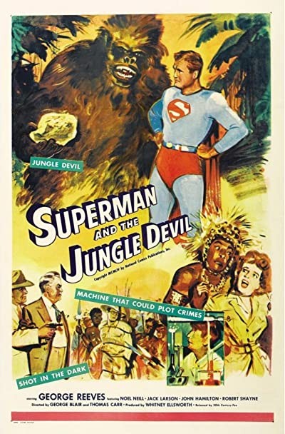 Superman And The Jungle Devil (1954) afişi Superman And The Jungle Devil (1954) afişi
