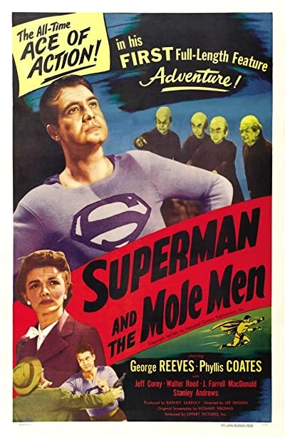 Superman Ve Mole Men (1951) afişi Superman Ve Mole Men (1951) afişi