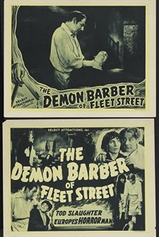 Sweeney Todd: The Demon Barber Of Fleet Street (1936) afişi