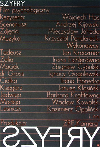 Szyfry (1966) afişi Szyfry (1966) afişi