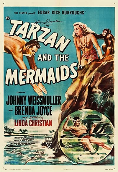 Tarzan And The Mermaids (1948) afişi Tarzan And The Mermaids (1948) afişi