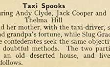 Taxi Spooks