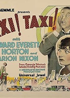 Taxi! Taxi! (1927) afişi