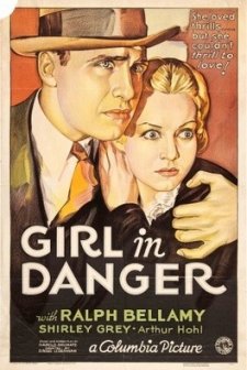 Tehlikenin içindeki Kız (1934) afişi