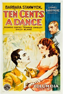Ten Cents a Dance (1931) afişi