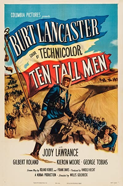Ten Tall Men (1951) afişi Ten Tall Men (1951) afişi