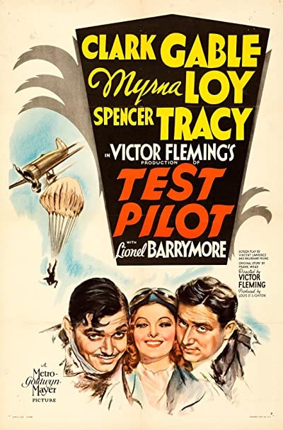 Test Pilot (1938) afişi Test Pilot (1938) afişi