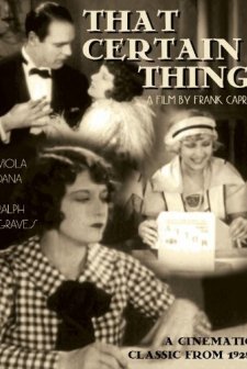 That Certain Thing (1928) afişi