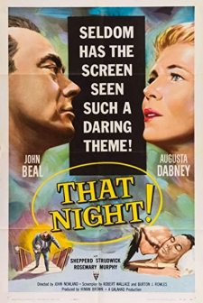 That Night! (1957) afişi