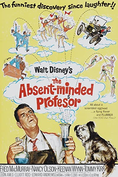 The Absent Minded Professor (1961) afişi The Absent Minded Professor (1961) afişi