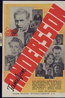 The Andersson Family (1937) afişi