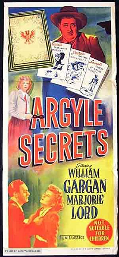 The Argyle Secrets (1948) afişi The Argyle Secrets (1948) afişi