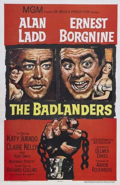 The Badlanders (1958) afişi The Badlanders (1958) afişi