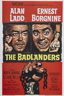 The Badlanders (1958) afişi