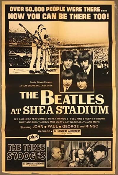 The Beatles At Shea Stadium (1966) afişi The Beatles At Shea Stadium (1966) afişi