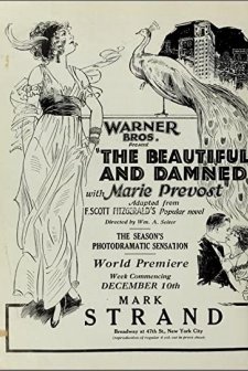 The Beautiful And Damned (1922) afişi