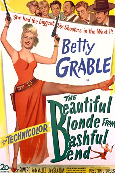 The Beautiful Blonde From Bashful Bend (1949) afişi The Beautiful Blonde From Bashful Bend (1949) afişi