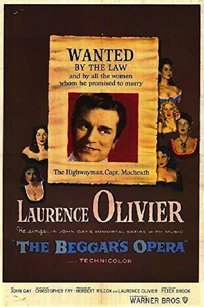 The Beggar's Opera (1953) afişi The Beggar's Opera (1953) afişi
