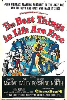 The Best Things In Life Are Free (1956) afişi