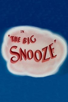 The Big Snooze (1946) afişi
