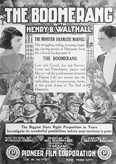 The Boomerang (1919) afişi The Boomerang (1919) afişi