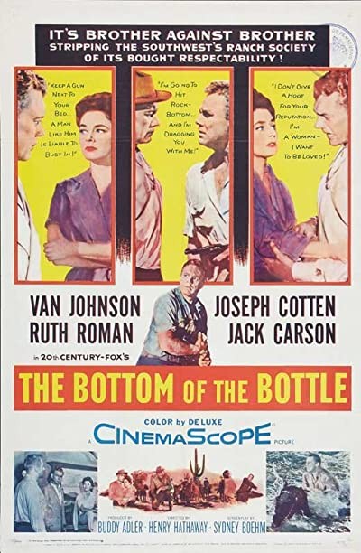 The Bottom Of The Bottle (1956) afişi The Bottom Of The Bottle (1956) afişi