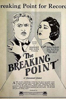 The Breaking Point (1924) afişi
