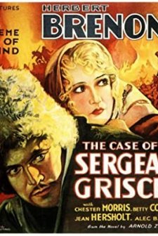 The Case Of Sergeant Grischa (1930) afişi
