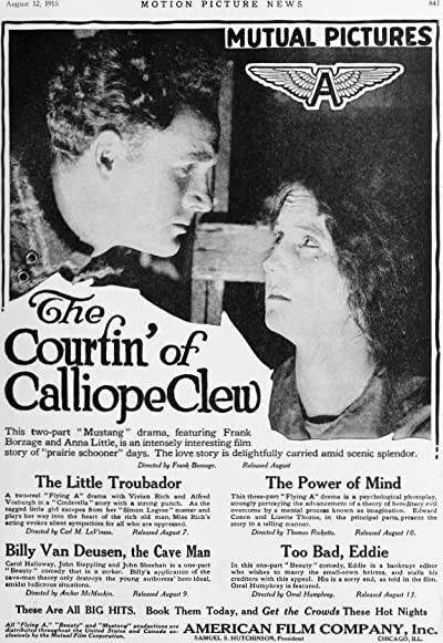 The Courtin' Of Calliope Clew (1916) afişi The Courtin' Of Calliope Clew (1916) afişi