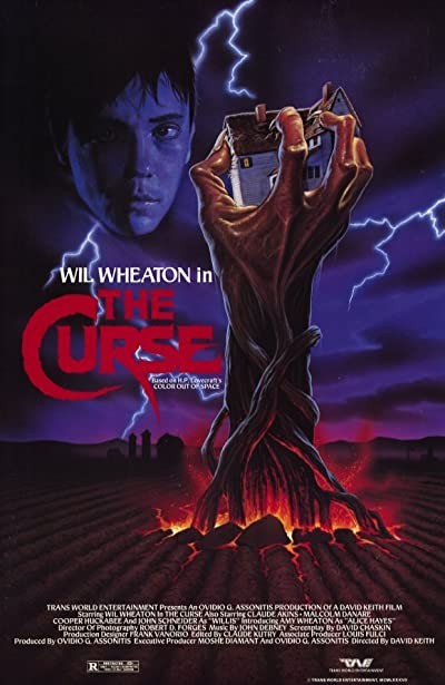 The Curse (1987) afişi The Curse (1987) afişi