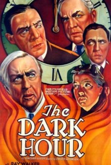 The Dark Hour (1936) afişi