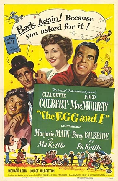 The Egg and I (1947) afişi The Egg and I (1947) afişi