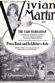 The Fair Barbarian (1917) afişi