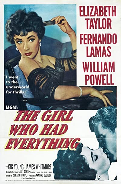 The Girl Who Had Everything (1953) afişi The Girl Who Had Everything (1953) afişi