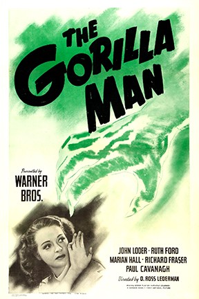 The Gorilla Man (1943) afişi The Gorilla Man (1943) afişi
