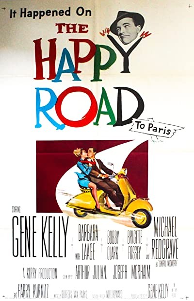 The Happy Road (1957) afişi The Happy Road (1957) afişi