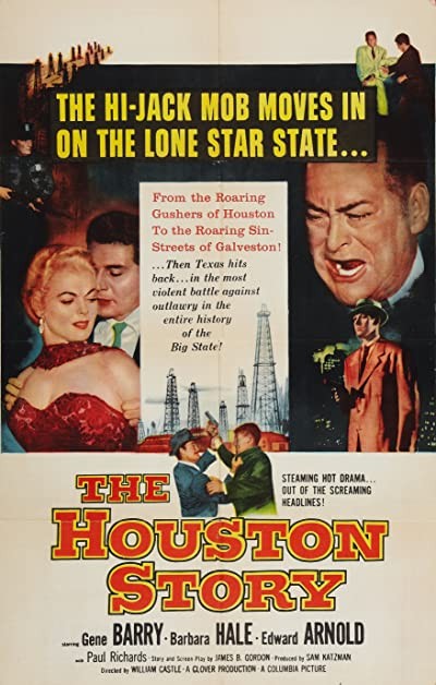 The Houston Story (1956) afişi The Houston Story (1956) afişi