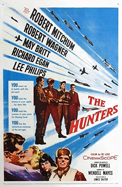 The Hunters (1958) afişi The Hunters (1958) afişi