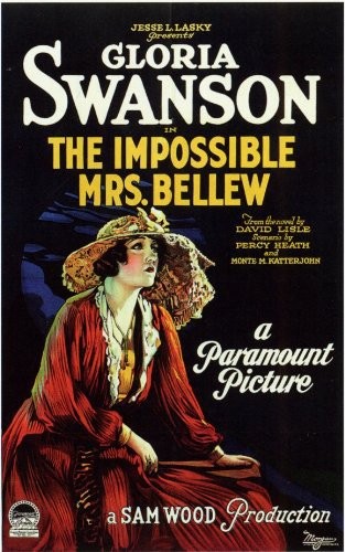 The Impossible Mrs. Bellew (1922) afişi The Impossible Mrs. Bellew (1922) afişi