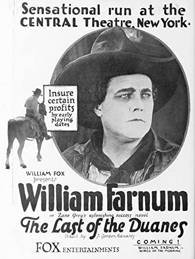 The Last Of The Duanes (1919) afişi The Last Of The Duanes (1919) afişi