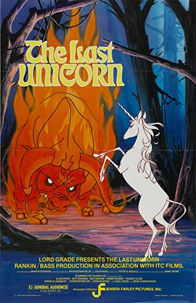 The Last Unicorn (1982) afişi The Last Unicorn (1982) afişi