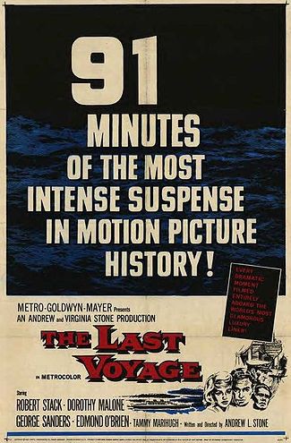 The Last Voyage (1960) afişi The Last Voyage (1960) afişi