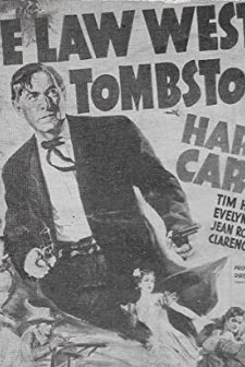 The Law West Of Tombstone (1938) afişi