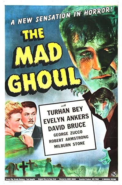 The Mad Ghoul (1943) afişi The Mad Ghoul (1943) afişi