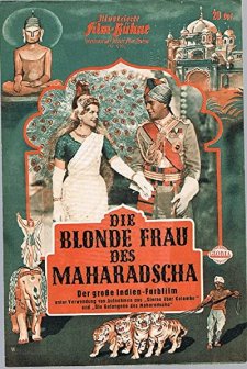 The Maharajah's Blonde (1962) afişi