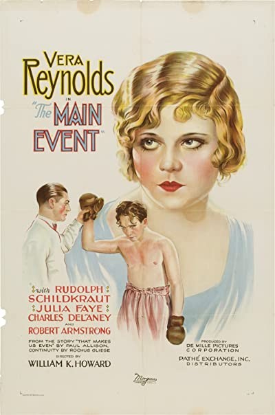 The Main Event(!) (1927) afişi The Main Event(!) (1927) afişi