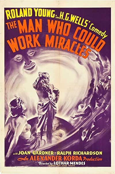The Man Who Could Work Miracles (1936) afişi The Man Who Could Work Miracles (1936) afişi
