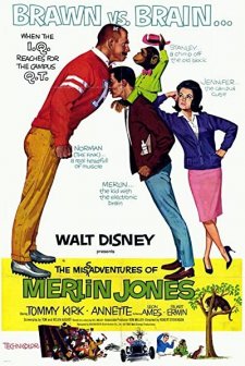 The Misadventures Of Merlin Jones (1964) afişi