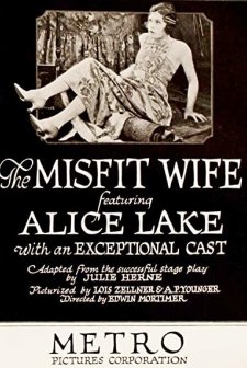 The Misfit Wife (1920) afişi